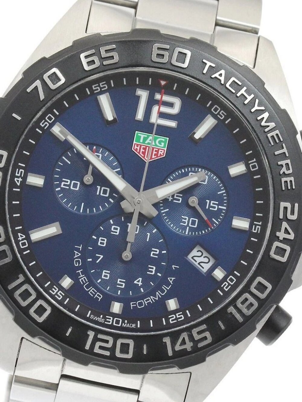 TAG HEUER Formula 1 CAZ101AV Chronograph blue Dial Quartz Men's Watch